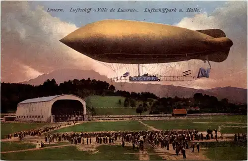Luzern - Luftschiff Ville de Lucerne - LUPO 75 -241124