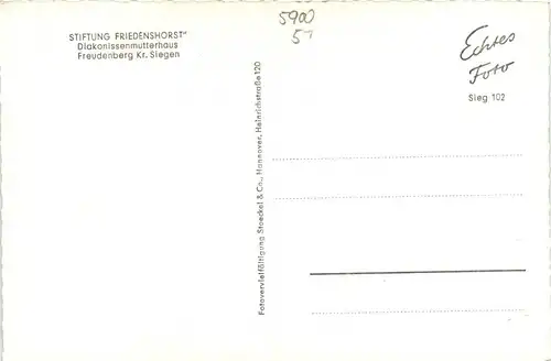 Freudenberg - Krs. Siegen - Stiftung Friedenshorst -241036