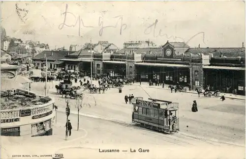 Lausanne - La Gare - Tram -239250