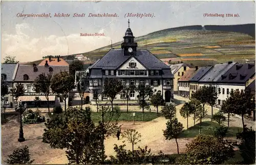 Oberwiesenthal - Marktplatz -277380