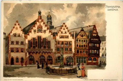 Gruss aus Frankfurt - Litho -250254