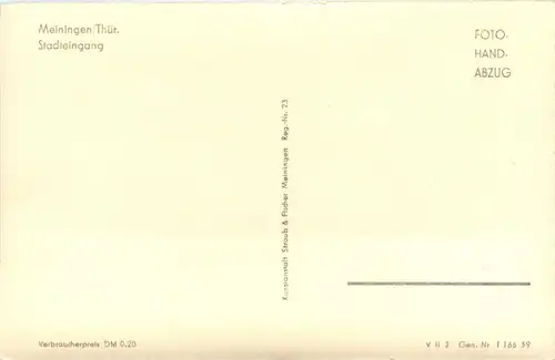 Meiningen - Stadteingang -240756