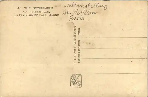 Exposition Internatinale Paris 1937 -241068