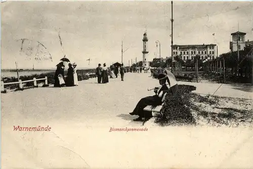 Warnemünde - Bismarckpromenade -239788