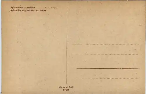 C. A. Geiger - Aphroditens Meerfahrt -239868