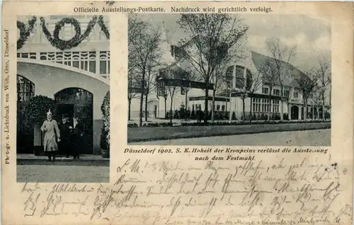 Düsseldorf - Ausstellung 1902 -250664