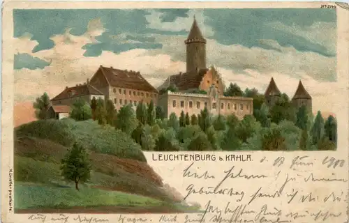 Leuchtenburg - Litho -250928