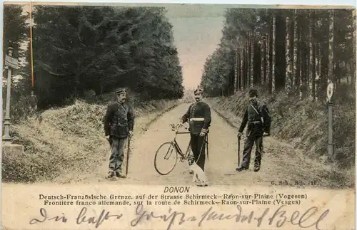 Donon - Deutsch Französische Grenze - Zoll -277760