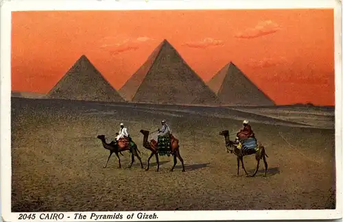 Cairo - The Pyramids of Gizeh -277784