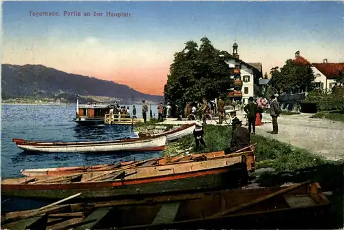 Tegernsee - Partie an der Hauptstrasse -277934