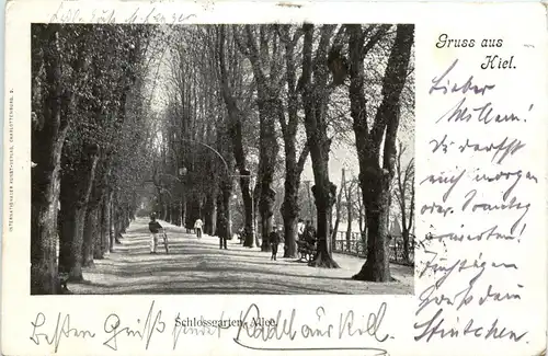 Gruss aus Kiel - Schlossgarten Allee -240434