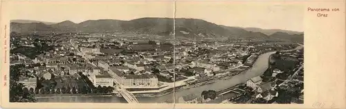 Panorma von Graz - Klappkarte -278478