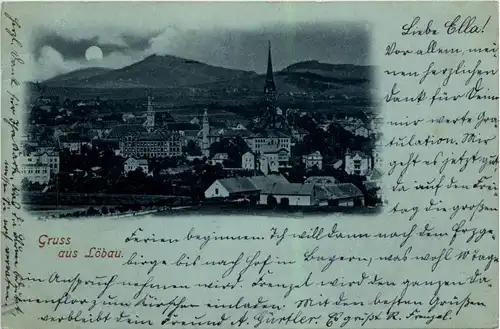 Gruss aus Löbau - Litho -251400
