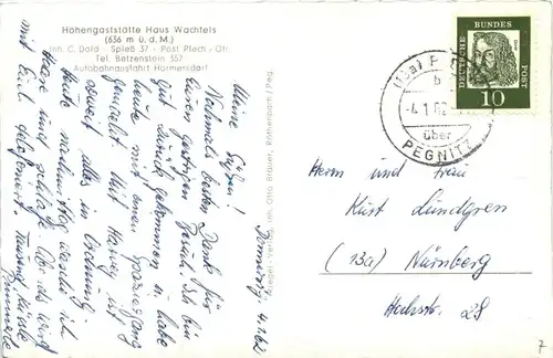 Plech - Gaststätte Haus Wachfels -278854