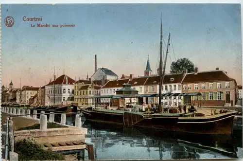 Courtrai - Le Marche aux poissons -278626