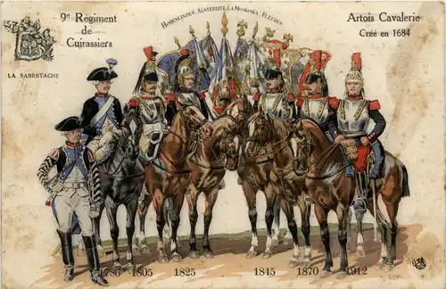 9e Regiment de Cuirassiers -279830