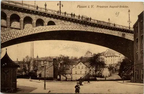 Plauen - Friedrich August Brücke -278992