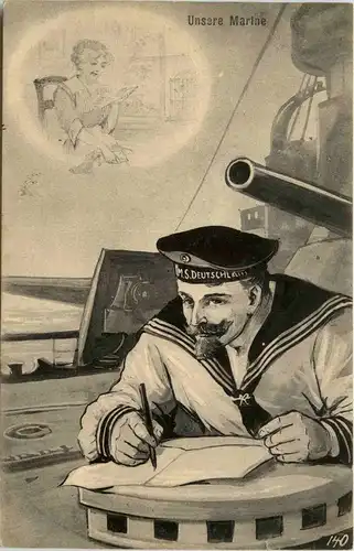 Unsere Marine - SMS Deutschland -279236