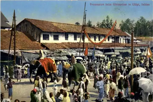 Prozession beim Götzenfest in Udipi -279466