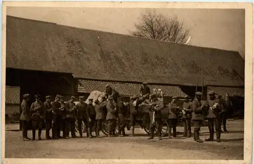 Am Marketenderwagen - Feldpost -279674