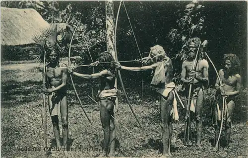 Ceylon - Veddhas wild men -279528