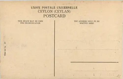 Ceylon - Veddhas wild men -279528