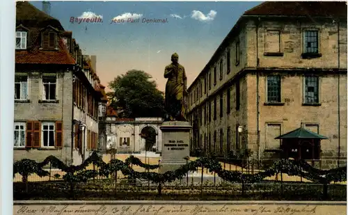 Bayreuth - Jean Paul Denkmal -279254