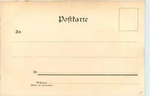 Saalburg bei Homburg - Litho -252336