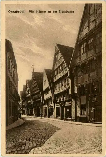 Osnabrück - Alte Häuser an der Bierstrasse -279416