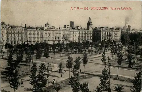 Barcelona - Plaza de Cataluna -280570