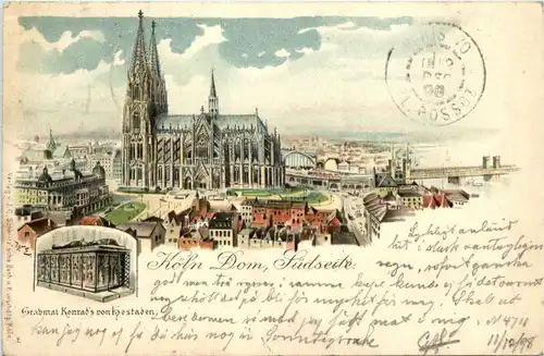 Gruss aus Köln - Litho -279348