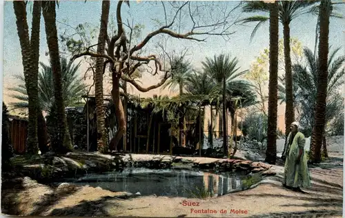 Suez - Fontaine de Moise -279510