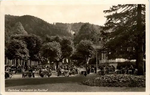 Karlsbad - Frühstück im Posthof -280796