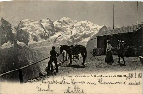 Chamonix - Le Mont-Blanc vu du Brevent -280302