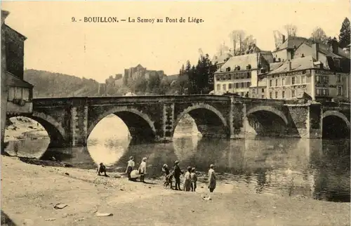 Bouillon - La Semoy au Pont de Liege -279766