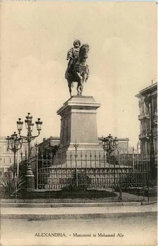 Alexandria - Monument to Mohamed Aly -279588