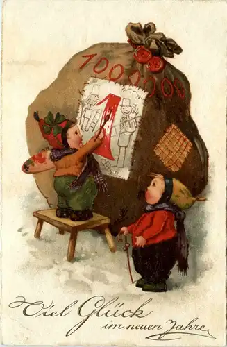 Viel Glück im neuen Jahre - Kinder -278638