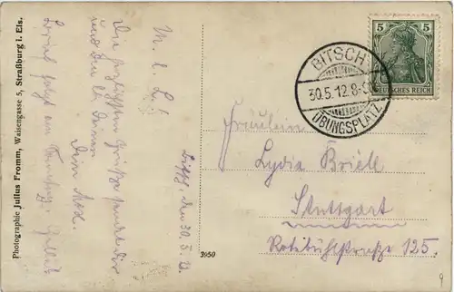 Gruss aus dem Erholungsheim Bitsch 1912 -279862