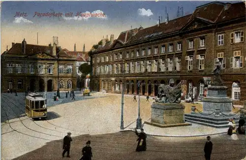 Metz - Paradeplatz tramway -280072