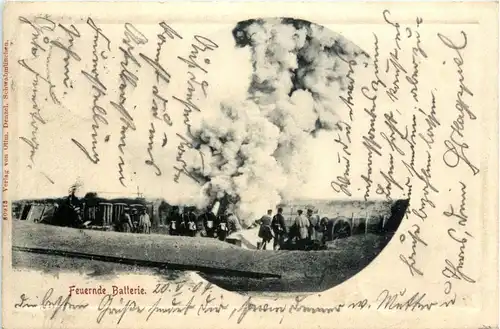 Feuernde Batterie -280154