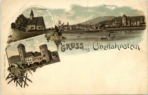 Gruss aus Oberlahnstein - Litho -253494