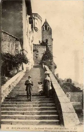 Rocamadour - Le grand Escalier -220858