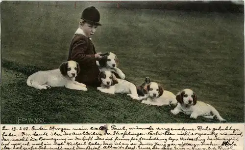 Kind mit Hund -280672