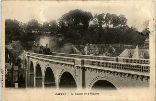Elbeuf - Le Viaduc - Train -220482
