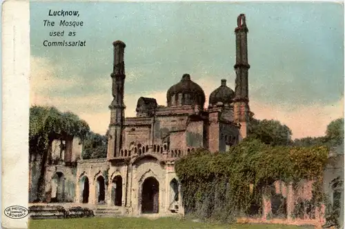 Lucknow - The Mosque used as Commissariat -281146
