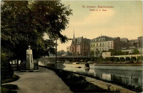 St. Johann Saarbrücken - Partie an der Saar -280852