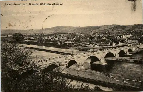 Trier-Nord - mit Kaiser Wilhelm Brücke -280874
