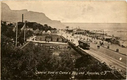 General View of Camps Bay and Apostles -280934