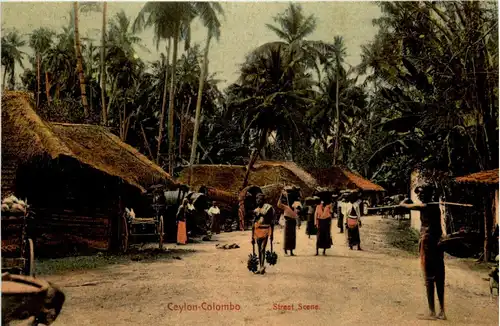 Ceylon-Colombo - Street Scene -279480