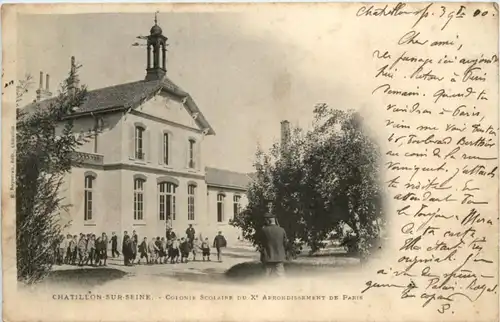 Chatillon sur Seine - Colonie Scolaire -220410